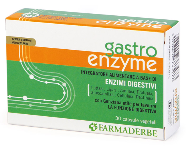 GASTRO ENZYME 30 CAPSULE VEGETALI - FarmaLucia