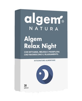 ALGEM RELAX NIGHT 30 CAPSULE - FarmaLucia