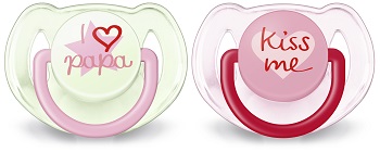SUCCHIETTO LOVE 6-18 MESI FEMMINA 2 PEZZI - FarmaLucia