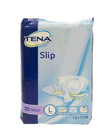 PANNOLONE PER INCONTINENZA A MUTANDINA TENA SLIP MAXI L 10 PEZZI - FarmaLucia