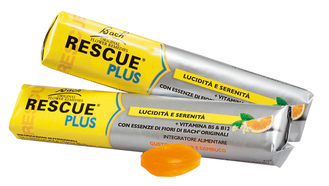 RESCUE ORIGINAL PLUS 10 CONFETTI AROMA ARANCIA E SAMBUCO - FarmaLucia
