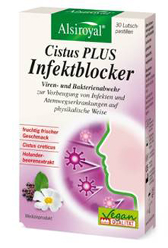 ALSIROYAL INFEKT BLOCKER CISTUS PLUS  30 PASTIGLIE GOMMOSE 57 G - FarmaLucia