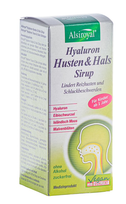 HYALURON TOSSE & GOLA SCIROPPO 150 ML - FarmaLucia
