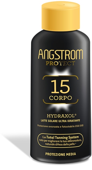 ANGSTROM PROTECT HYDRAXOL LATTE SOLARE PROTEZIONE 15 200 ML - FarmaLucia