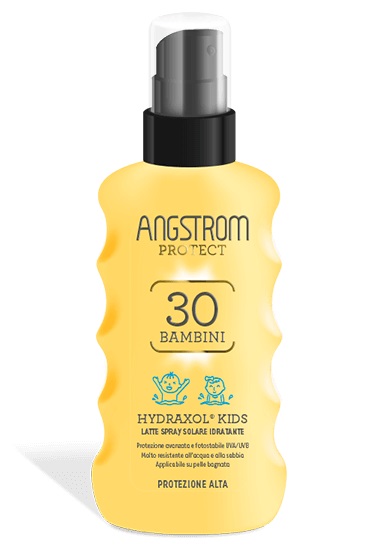 ANGSTROM PROTECT HYDRAXOL KIDS LATTE SPRAY SOLARE PROTEZIONE 30 175 ML - FarmaLucia