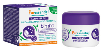 PURESSENTIEL BALSAMO DA MASSAGGIO PETTORALE BIMBO SONNI SERENI 30 ML - FarmaLucia