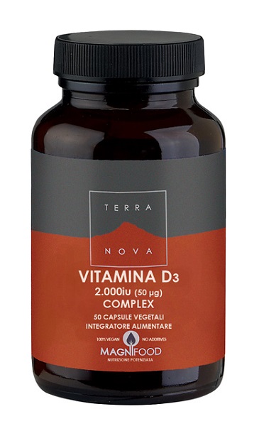 TERRANOVA COMPLESSO DI VITAMINA D3 2000 IU (50UG) 50 CAPSULE - FarmaLucia