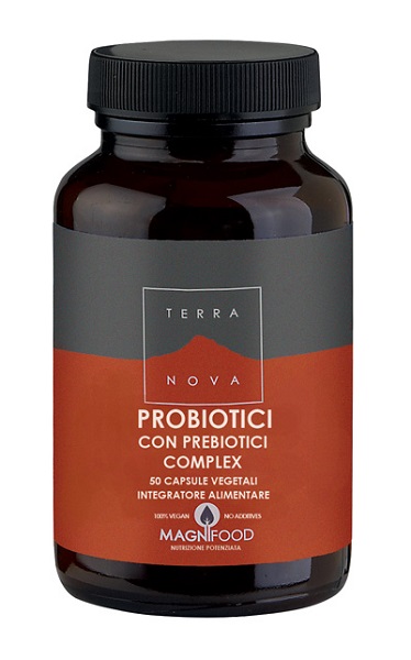 TERRANOVA PROBIOTICI CON PREBIOTICI COMPLEX 50 CAPSULE VEGETALI - FarmaLucia