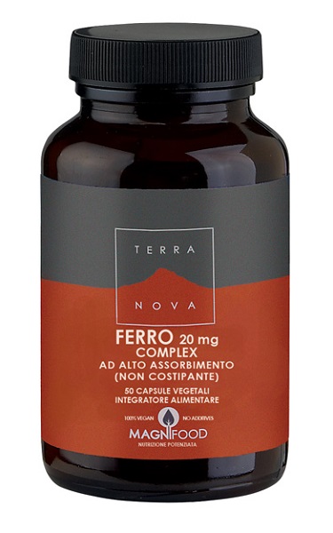 COMPLESSO DI FERRO AD ALTO ASSORBIMENTO 20 MG 50 CAPSULE - FarmaLucia