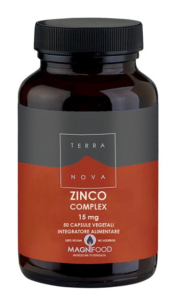 TERRANOVA COMPLESSO DI ZINCO 15 MG 50 CAPSULE - FarmaLucia