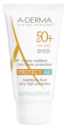 ADERMA A-D PROTECT AC FLUIDO MAT 50+ 40 ML - FarmaLucia