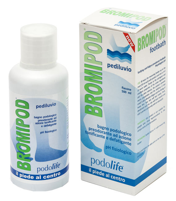 BROMIPOD PEDILUVIO DEFATICANTE 500 ML - FarmaLucia
