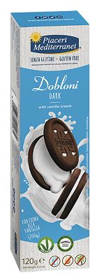 PIACERI MEDITERRANEI DOBLONI DARK 120 G - FarmaLucia