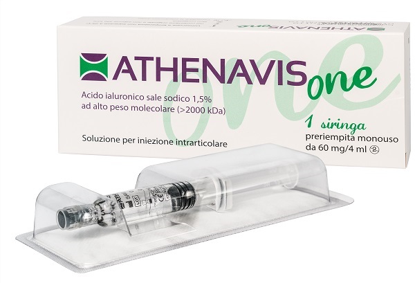 SIRINGA INTRA-ARTICOLARE ATHENAVIS ONE ACIDO IALURONICO 1,5% 4 ML - FarmaLucia