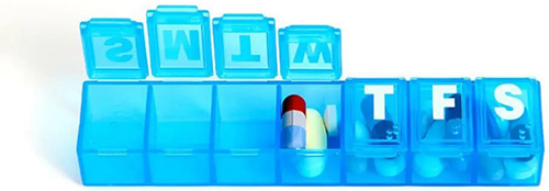 PORTAPILLORE SET MEDSTIMANALE MEDS - FarmaLucia