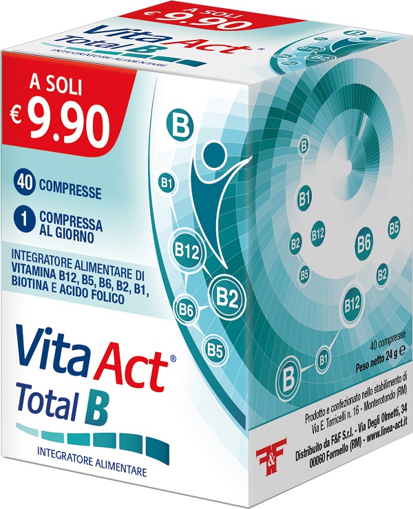 VITA ACT TOTAL B 40 COMPRESSE - FarmaLucia