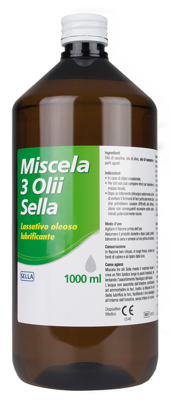 MISCELA 3 OLII LASSATIVO 1 LITRO MD - FarmaLucia
