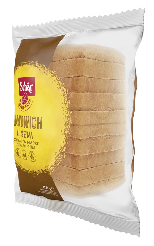 SCHAR SANDWICH AI SEMI SENZA LATTOSIO 400 G - FarmaLucia