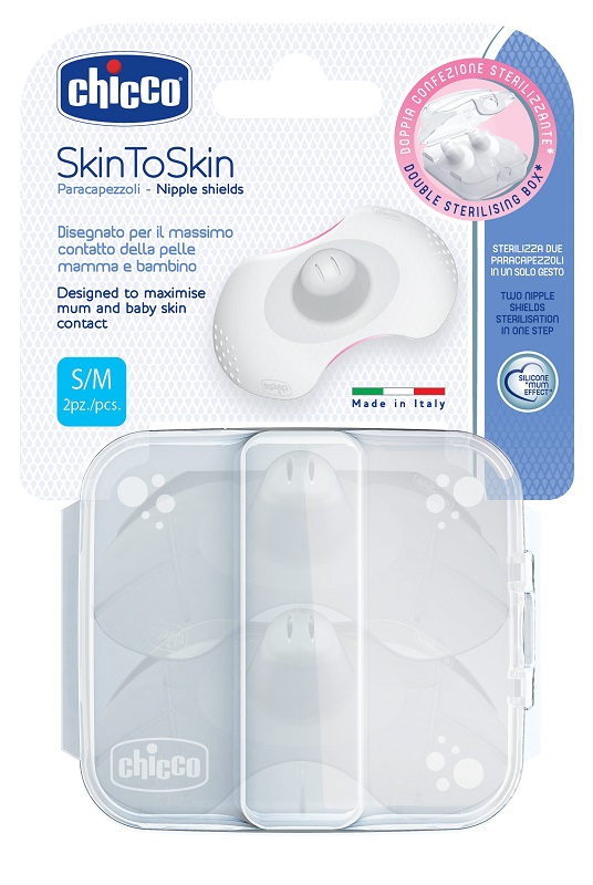 CHICCO PARACAPEZZOLI SILICONE SMALL - FarmaLucia