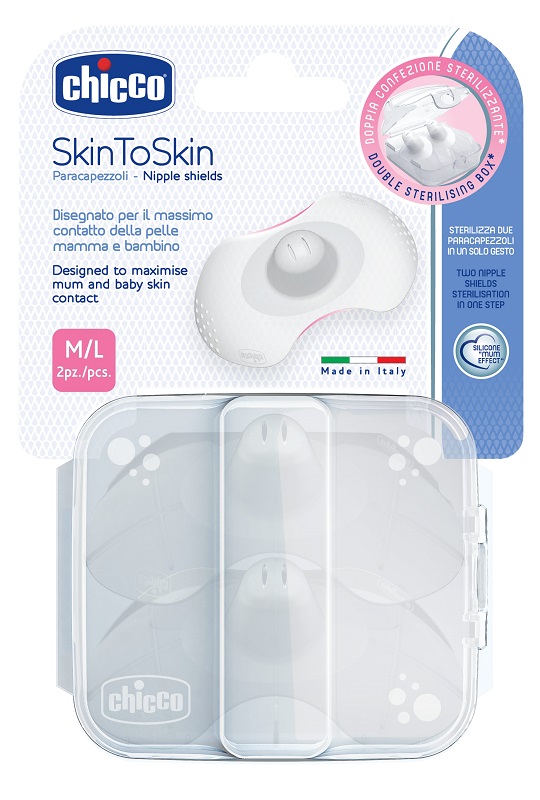 CHICCO PARACAPEZZOLI SILICONE LARGE - FarmaLucia