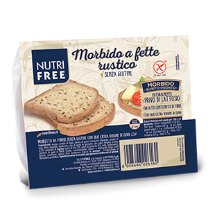 NUTRIFREE MORBIDO A FETTE RUSTICO 165 G - FarmaLucia
