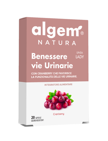 ALGEM LADY BENESSERE VIE URINARIE 20 CAPSULE 710 MG - FarmaLucia