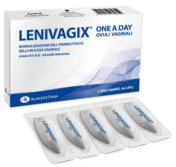 LENIVAGIX ONE A DAY 5 OVULI VAGINALI - FarmaLucia