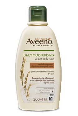 AVEENO BAGNO DOCCIA YOGURT VANIGLIA & AVENA 300 ML - FarmaLucia