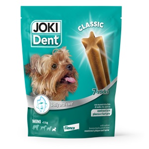 JOKI DENT CLASSIC SACCHETTO 98 G PER CANI DI TAGLIA EXTRASMALL FINO A 5 KG - FarmaLucia