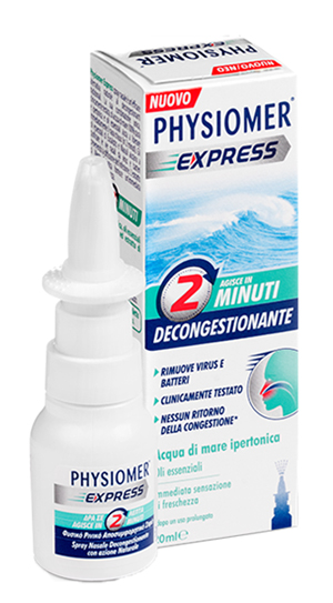 SPRAY NASALE PHYSIOMER EXPRESS SPRAY 20 ML - FarmaLucia