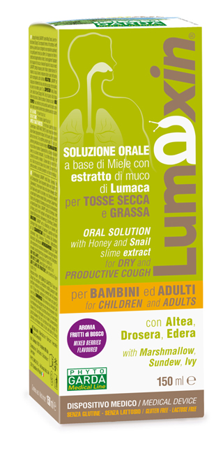 LUMAXIN DISPOSITIVO MEDICO SCIROPPO ADULTI/BAMBINI 150 ML - FarmaLucia
