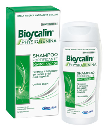 BIOSCALIN PHYSIOGENINA SHAMPOO FORTIFICANTE RIVITALIZZANTE 200 ML - FarmaLucia
