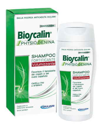 BIOSCALIN PHYSIOGENINA SHAMPOO FORTIFICANTE VOLUMIZZANTE 200 ML - FarmaLucia