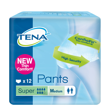 PANNOLONE PULL UP TENA PANTS SUPER TAGLIA MEDIUM 12 PEZZI - FarmaLucia