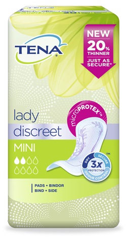 PANNOLONE SAGOMATO TENA DISCREET MINI 20 PEZZI - FarmaLucia