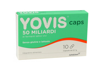 YOVIS CAPS 10 CAPSULE FERMENTI LATTICI VIVI - Nessun limite di pezzi in acquisto - FarmaLucia
