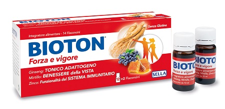 BIOTON GINSENG FORZA VIG 14 FLACONCINI - FarmaLucia