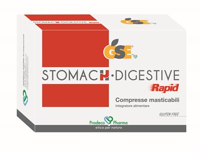 GSE STOMACH DIGESTIVE RAPID 24 COMPRESSE MASTICABILI - FarmaLucia