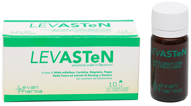 LEVASTEN 10 FLACONCINI DA 10 ML - FarmaLucia