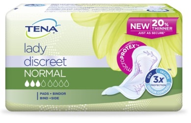 PANNOLONE SAGOMATO TENA DISCREET NORMAL 12 PEZZI - FarmaLucia