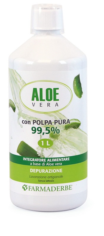 ALOE VERA SUCCO DI ALOE VERA POLPA PURA 1000 ML - FarmaLucia
