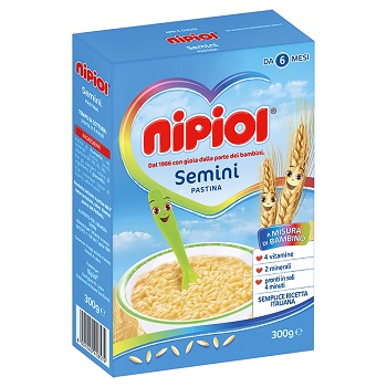 NIPIOL PASTINA SEMINI 300 G - FarmaLucia