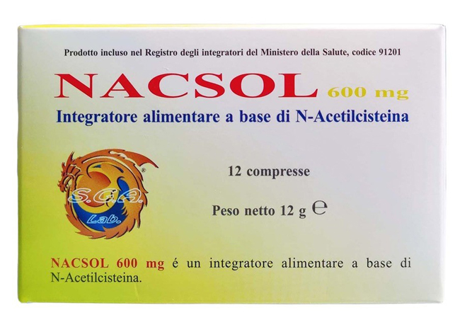 NACSOL 12 COMPRESSE - FarmaLucia