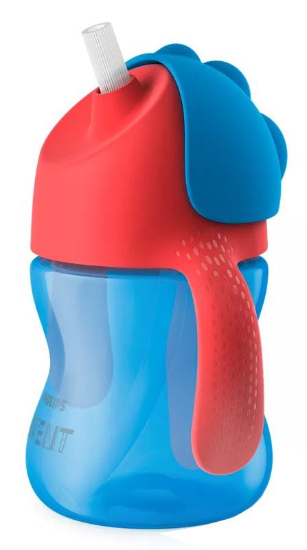 AVENT TAZZA BLU CON CANNUCCIA DA 200ML - FarmaLucia