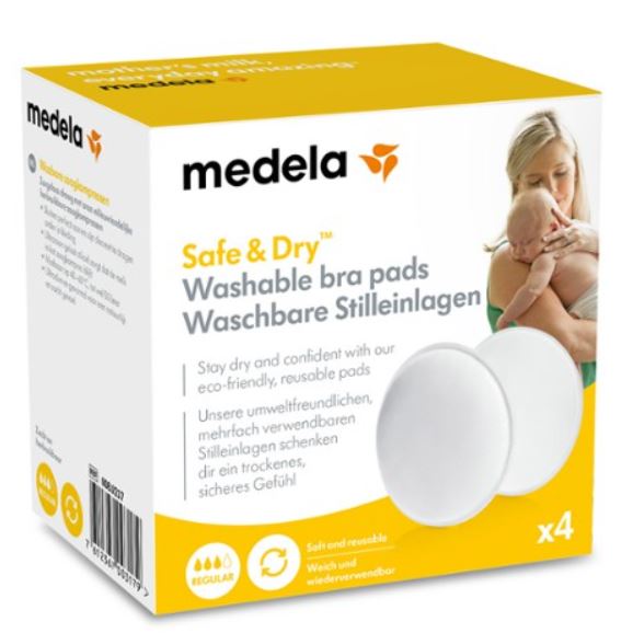 SAFE & DRY COPPETTA ASSORBILATTE LAVABILE 4 PEZZI - FarmaLucia
