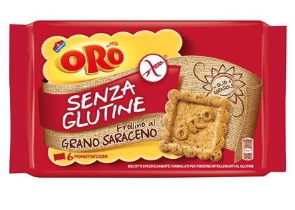 ORO SAIWA SENZA GLUTINE GRANO SARACENO 6 X 40 G - FarmaLucia