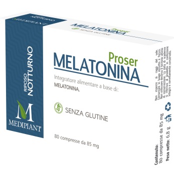 PROSER MELATONINA 80 COMPRESSE - FarmaLucia