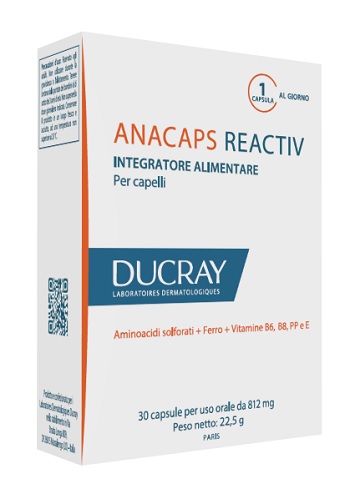 ANACAPS REACTIV DUCRAY 30 CAPSULE 2017 - FarmaLucia