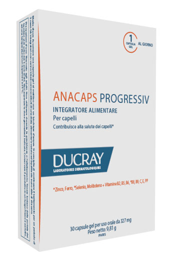 ANACAPS PROGRESSIV DUCRAY 30 CAPSULE 2017 - FarmaLucia
