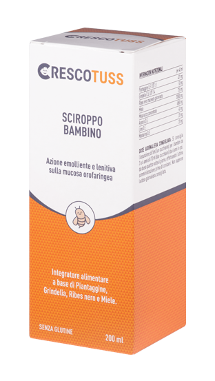 CRESCOTUSS SCIROPPO BAMBINO 200 ML - FarmaLucia